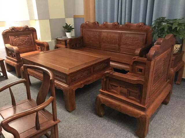 百科 名词 家具 红木家具 缅甸花梨木家具 越南做工缅甸花梨红木家具