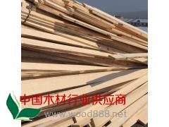 长期大量供应 杨木条 杨木毛边材 杨木直边材
