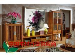 洛阳新中式家具 电视柜 客厅矮柜