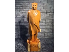 木雕-毛泽东
