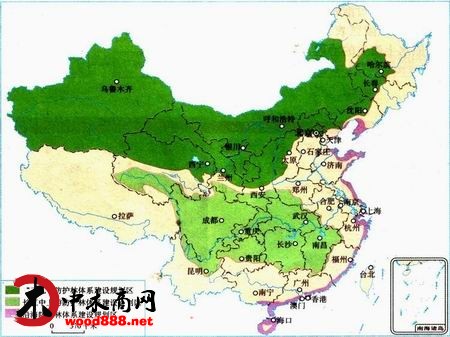 长江防护林体系建设