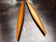 枣木两头尖擀面杖
