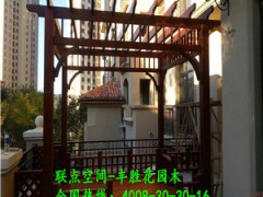 丰胜花园木原装进口芬兰木花架图2