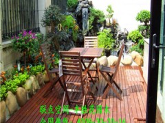 丰胜户外定制防腐木阳台图2