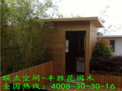 厂家直销定制深圳花园芬兰木木屋图3
