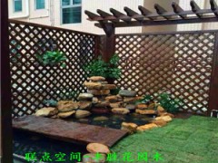 厂家直销丰胜定制防腐木网格图2