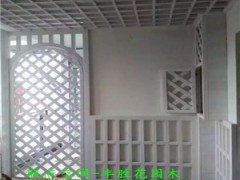 厂家直销定制深圳花园芬兰木屏风图2