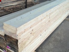 木材加工厂直销杨木木方拼版大拼工程方木板材建筑木料