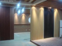 厂家直销生态木 单面外墙板 室外装修木塑墙板防水防火