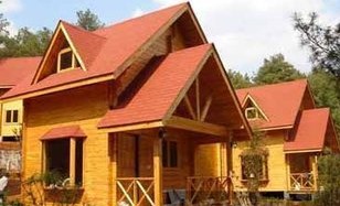 优质节能全木结构房屋设计制造
