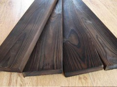 优质深度碳化木 表面碳化木 刻纹木木屋 木桥 家具专用