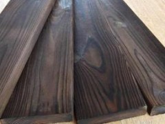 碳化木木板材防腐木价格材料木材户外木地板龙骨室外