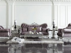 欧式真皮沙发组合  法式家具   欧式实木布艺沙发图1