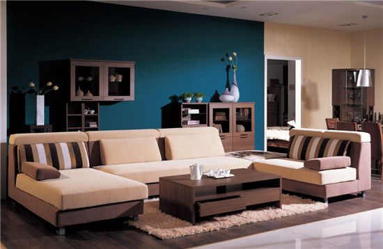 时尚简约客厅沙发组合   复古沙发   布艺沙发