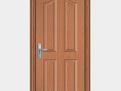 优质工程建筑套装门 安置房工程木质夹板门图1