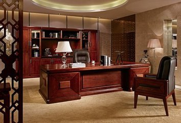 红木办公家具  办公桌 书柜 红木椅子 缅甸红花梨家具