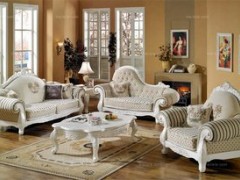 专业定制欧式住宅客厅沙发   欧式实木沙发套装  客厅沙发图1