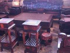 老挝大红酸枝 八骏马沙发 十七件套 精品工艺做 凭祥市匠心居红木家具店