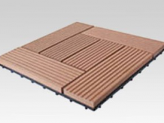 厂家直供 高强度 可定制 园林户外 塑木地板 质优价廉图1