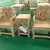 欧式实木餐桌椅组合 老榆木家具仿古豪华尺寸