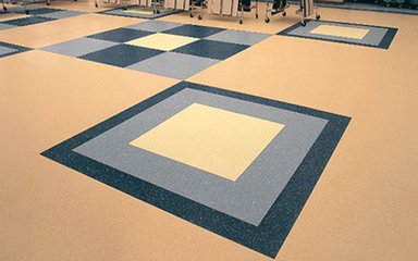 橡胶地板  弹性橡胶地砖  室内活动防滑环保橡胶地板