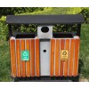 垃圾箱  环保木制垃圾箱 果皮箱 垃圾桶