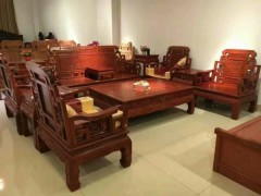 东阳福安达红木家具厂家直销缅甸花梨沙发