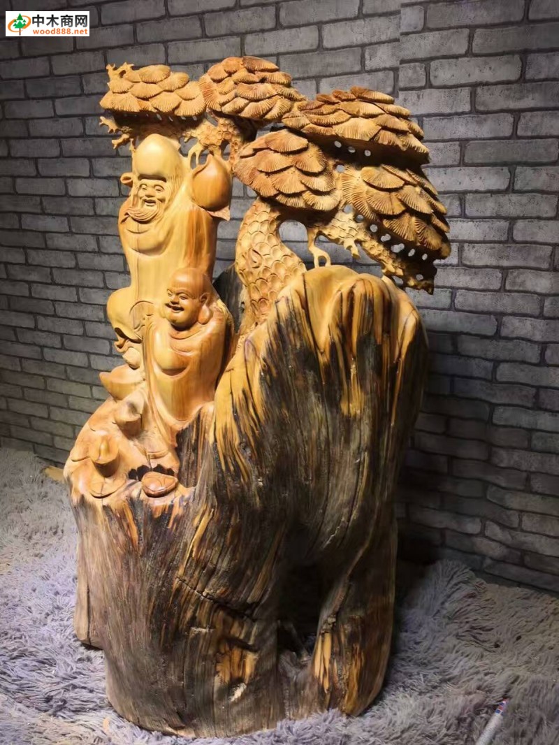 崖柏木雕工艺