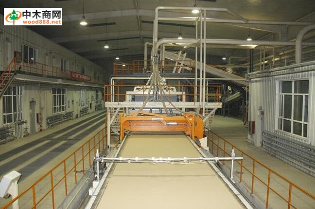  太和东盾木业生产线改造升级提升刨花板生产效率