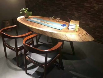 福建乌金木原生态金典茶桌