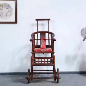 仙作大红酸枝宝宝椅子图2