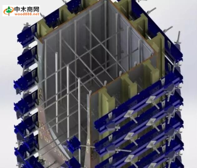 建筑模板安装顺序