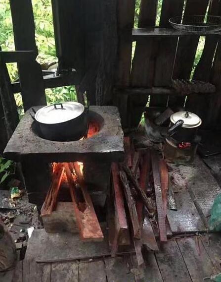 名贵红木在这里当柴火烧 一顿饭烧几百万