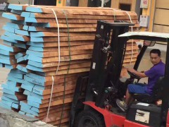 木业供应现货榉木毛边板材A级 75mm优质家居材 地板料图3