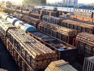 1-6月二连口岸木材进口持续增长，进口量同比增长10.47%