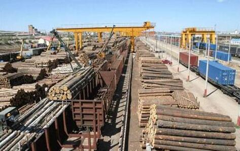 1-7月份满洲里关区进口木材量达694.3万立方米