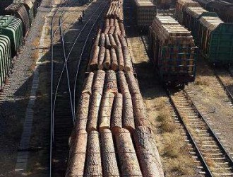 1-8月满洲里口岸进口俄罗斯木材总量稳中有升