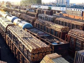 三大陆路口岸俄罗斯材木材到货量减少
