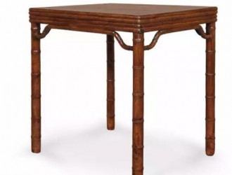 红木珍贵家具：明清时期的方桌