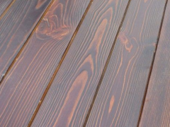 表面碳化木 表面碳化木地板 表面碳化木经销商图1