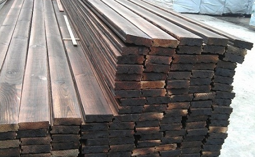 炭化木的质量指标主要有木材平衡含水率比未处理材低3%左右, 干缩率小于5%，优于柚木的7% 