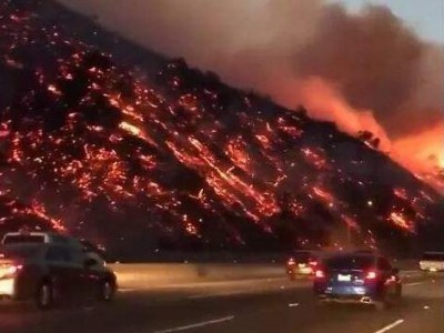 美国南加州森林发生大火 北美木材价格或将飙升