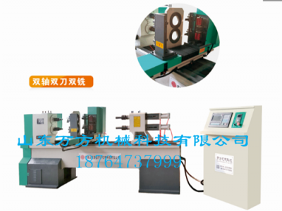 楼梯扭面立柱加工要想好一台万方数控木工车床来效劳万方科技