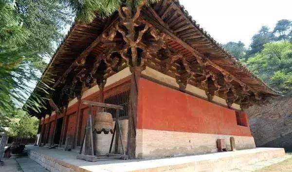 看看榫卯结构筑就的这些建筑奇迹——◆五台山佛光寺