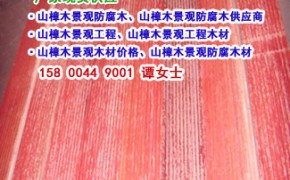 山樟木亲水平台木栈道-上海景缘优质供应