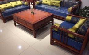 红木新中式沙发
