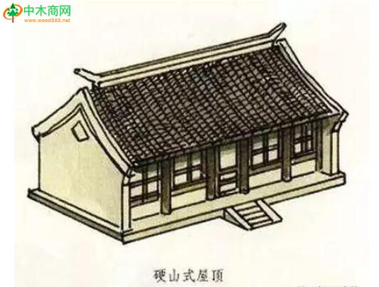 我国古代建筑的屋顶式样非常丰富