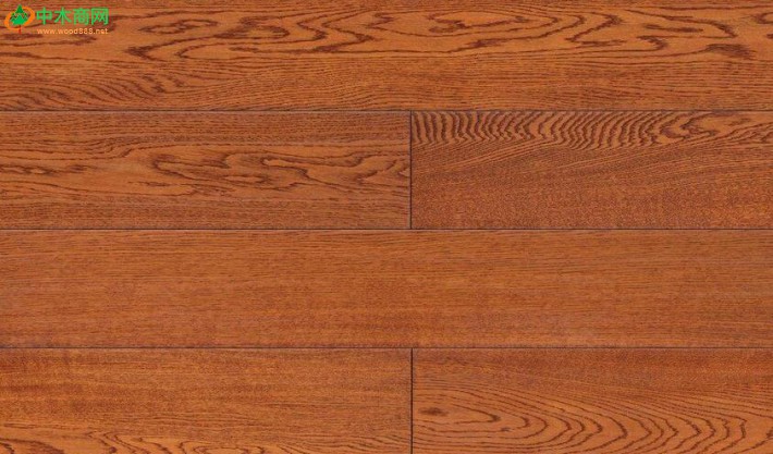 橡木实木地板等级的三个标准:1.纹路全为扇纹