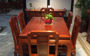 御美尚品非花缅花餐厅家具图3
