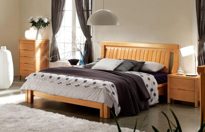 床架的材料常见的有实木